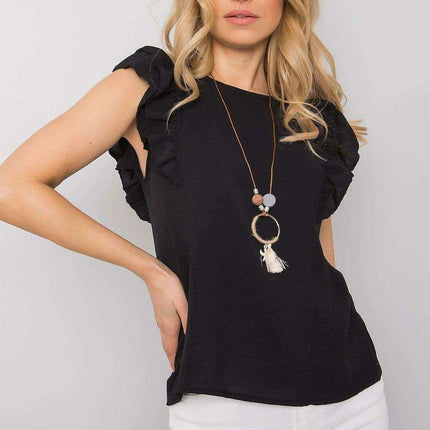 Elegant Ruffle Detail Top