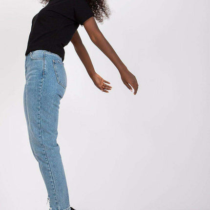 Chic Women's Back Slit Cotton Blend Tee by BFG