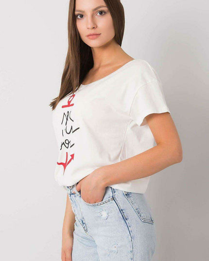 Chic Graphic Print Women's Top
