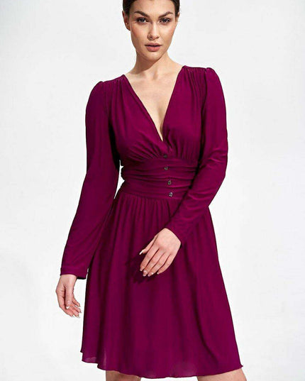 Elegant Sweetheart Flared Dress