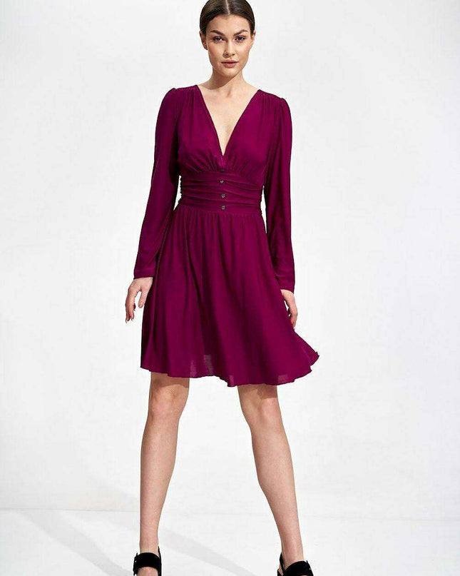 Elegant Sweetheart Flared Dress