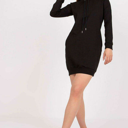 Chic Tie-Back Long Sleeve Sweater Dress