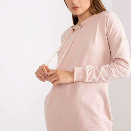 Elegant Comfort Long-Sleeve Everyday Dress