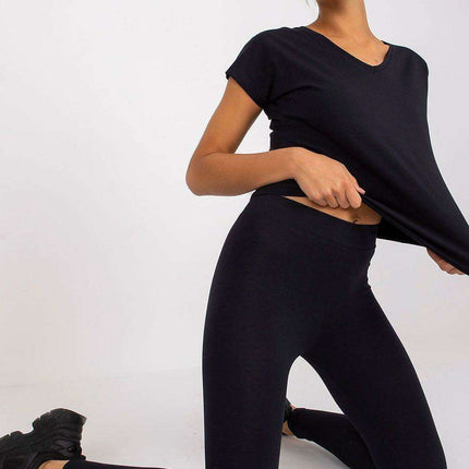 Charming Heart Neckline Cotton T-Shirt for Casual Elegance