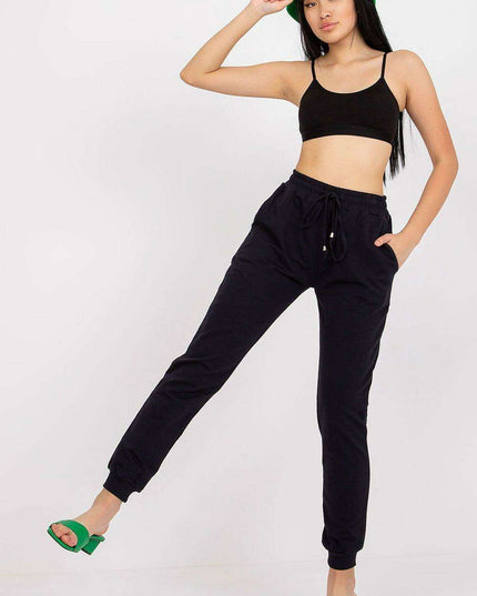 Cozy Chic High Rise Sweatpants with Practical Side Pockets