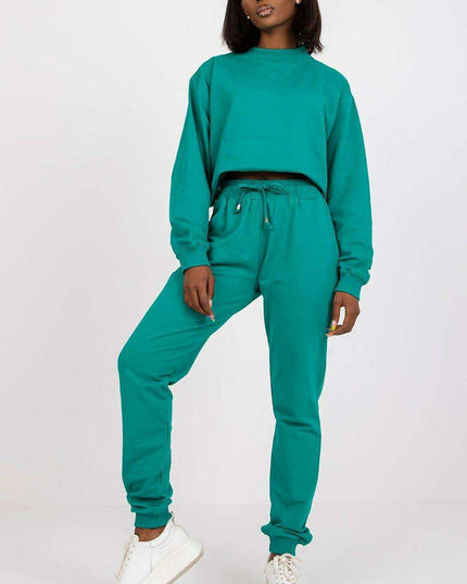 Cozy Chic High Rise Sweatpants with Practical Side Pockets