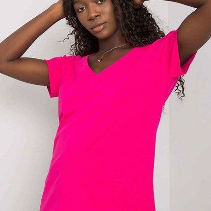 Romantic Heart Cutout Blouse - Trendy Cotton Blend with Short Sleeves