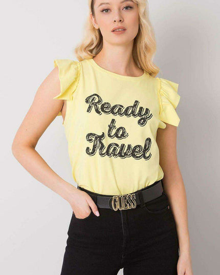 Frilled Sleeve Chic Blouse