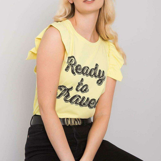 Frilled Sleeve Chic Blouse