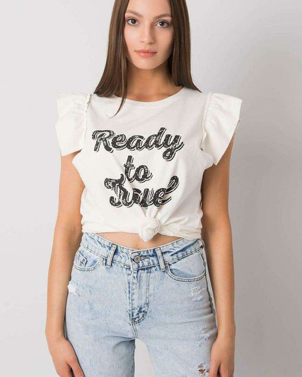 Frilled Sleeve Chic Blouse