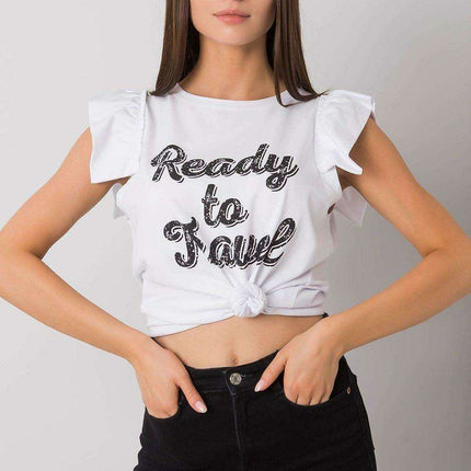 Frilled Sleeve Chic Blouse