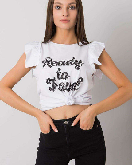 Frilled Sleeve Chic Blouse