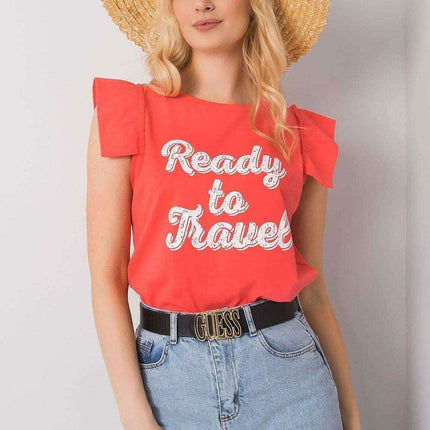 Frilled Sleeve Chic Blouse