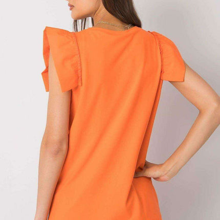 Frilled Sleeve Chic Blouse