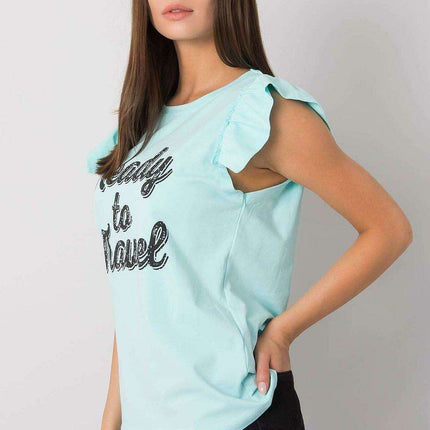 Frilled Sleeve Chic Blouse