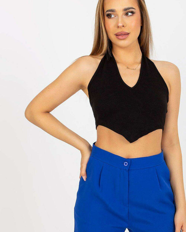 Chic Ribbed Summer Top By Rue Paris For Women Casual Wear