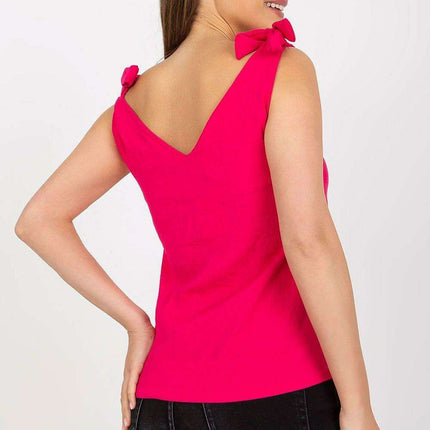 Chic Heart Neckline Top For Elegant Everyday Wear Today