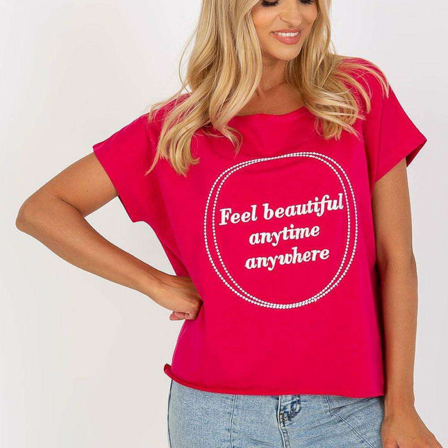 Elegant Embroidered Cotton Blend Top