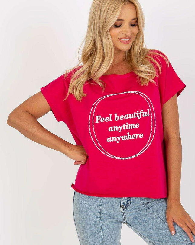 Elegant Embroidered Cotton Blend Top