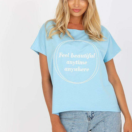 Elegant Embroidered Cotton Blend Top