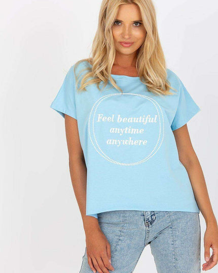 Elegant Embroidered Cotton Blend Top