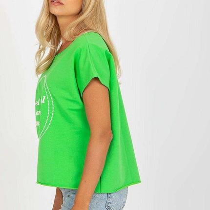 Elegant Embroidered Cotton Blend Top