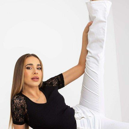 Chic Lace Sleeve Blouse Parisian Charm Collection Edition