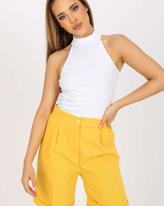 Elegant Ribbed Half Turtleneck Top Parisian Style Essentials