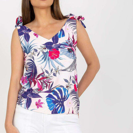 Heartline Elegance Top Rue Paris Heart Neckline Chic