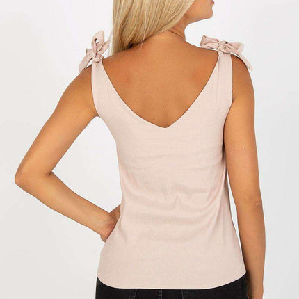 Chic Heart Neckline Top For Elegant Everyday Wear Today