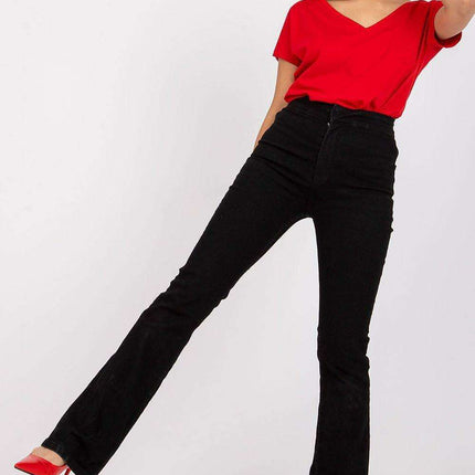 Feminine Heart-Cut Neck Cotton T-Shirt for Women