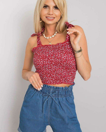 Chic Adjustable Tie Strap Summer Top for Women Breathable