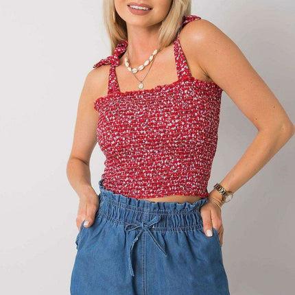 Chic Adjustable Tie Strap Summer Top for Women Breathable