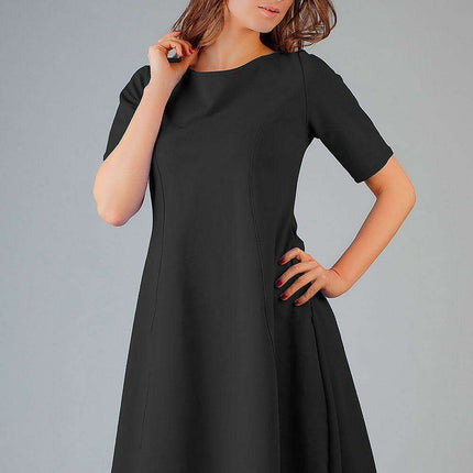 Chic French-Cut Flared Daydress - Tessita 41323