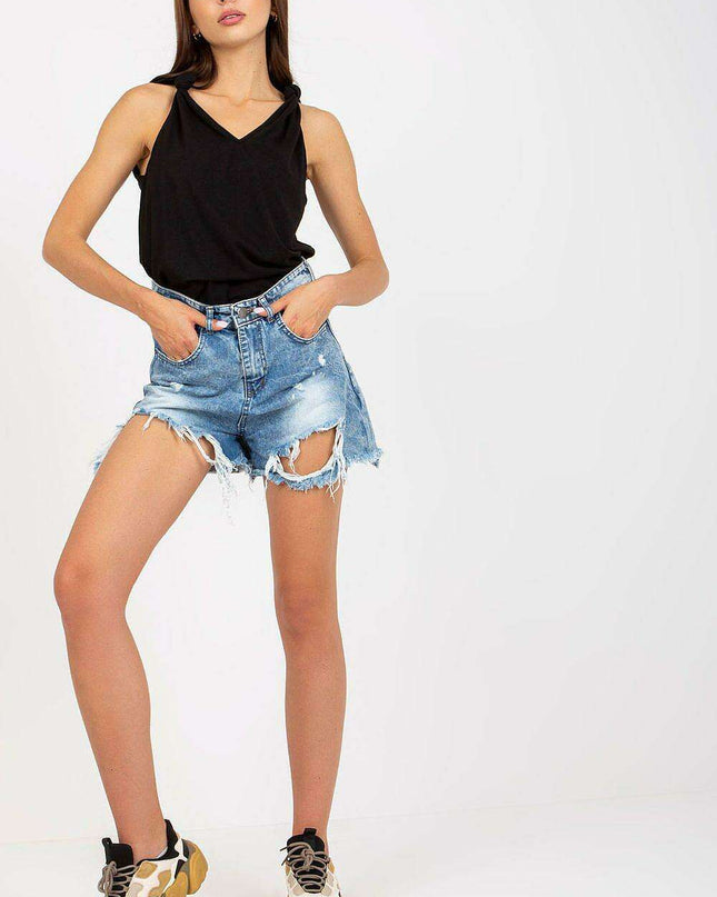 Elegant Parisian V Neck Strapless Cotton Blend Top