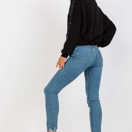 Parisian Glam Sparkle Sweatshirt For Chic Comfort Everyday