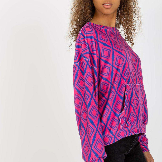Parisian Chic Patterned Pullover For Women Essential