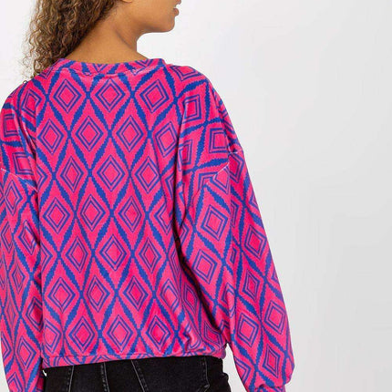 Parisian Chic Patterned Pullover For Women Essential