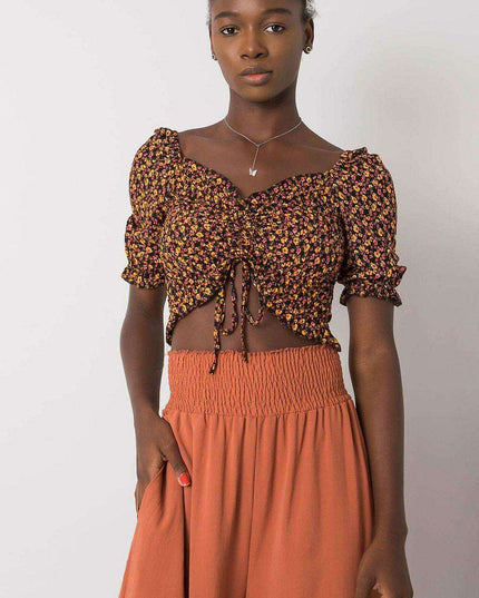 Chic V Neck Parisian Blouse For Women Made In Europe