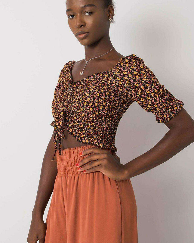 Chic V Neck Parisian Blouse For Women Made In Europe