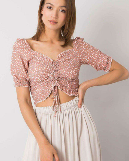 Chic Parisian V Neck Cotton Blouse Elegant Everyday Top