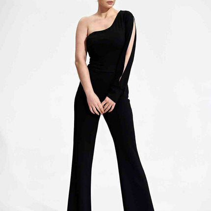 Chic Asymmetrical Jumpsuit