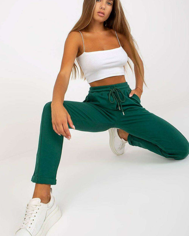 Relaxed Chic High-Waisted Lounge Pants