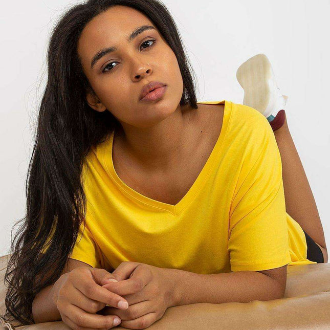 Heart Neckline Tunic with Frill Detail for Plus Size Women