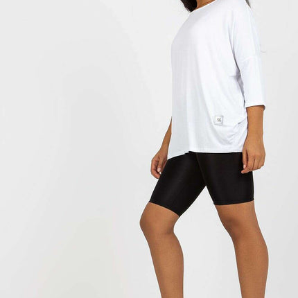 Chic Boat Neck Plus Size Blouse