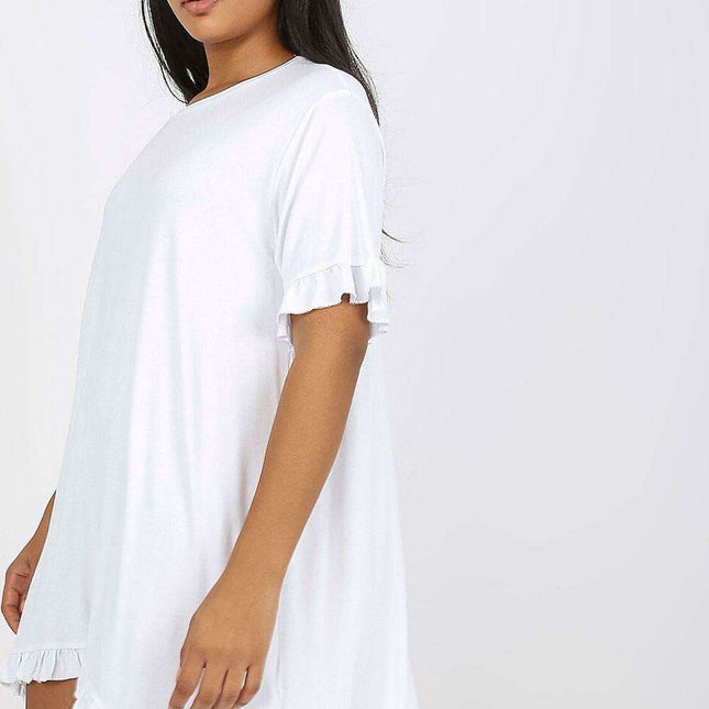 Whimsical Summer Plus Size Frilled Dress