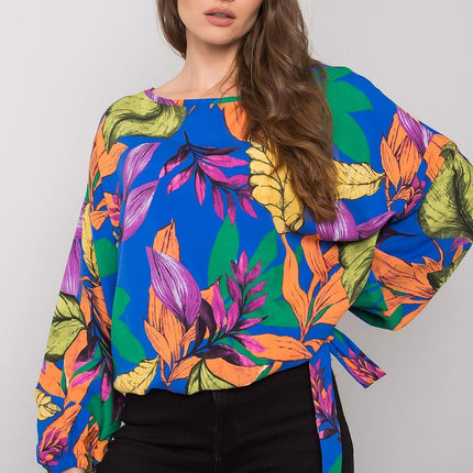Elegant Long Sleeve Round Neck Blouse - Très Elite