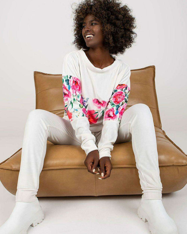 Elegant Parisian Lounge Set Sweatshirt And Pants Women