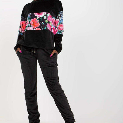 Elegant Parisian Lounge Set Sweatshirt And Pants Women