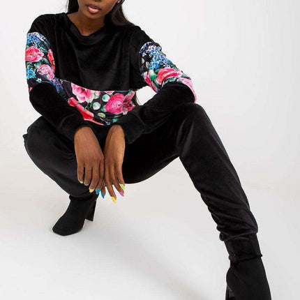 Elegant Parisian Lounge Set Sweatshirt And Pants Women